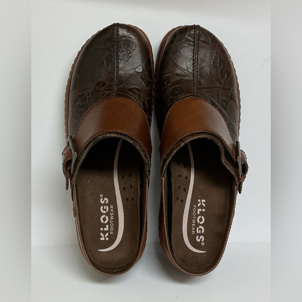 Klogs Sz 8M Leather Excellent